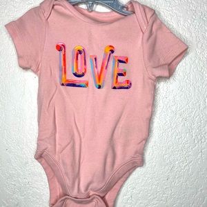 Baby Girl Love Onesie